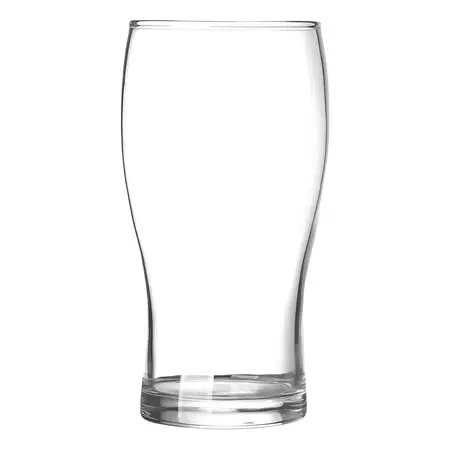 12 Vasos Pinta Vidrio Cerveza Artesanal 540cc Rigolleau Color Transparente