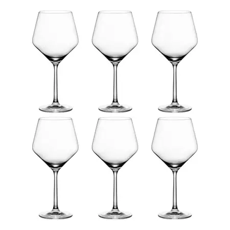 6 Copas Vino Degustacion Gin Tonic Cristal 680 Ml | Edelita Transparente