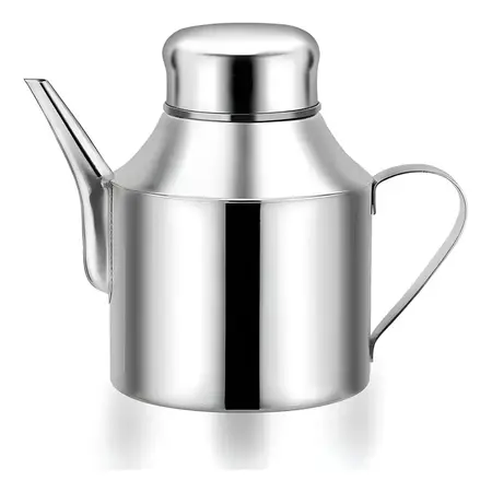 Aceitera Alcuza Crystal Rock Acero 945ml Gastronómica Aceite