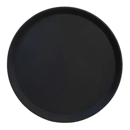 Bandeja De Mozo Antideslizante Reforzado Negro 35 Cm X1 Uni