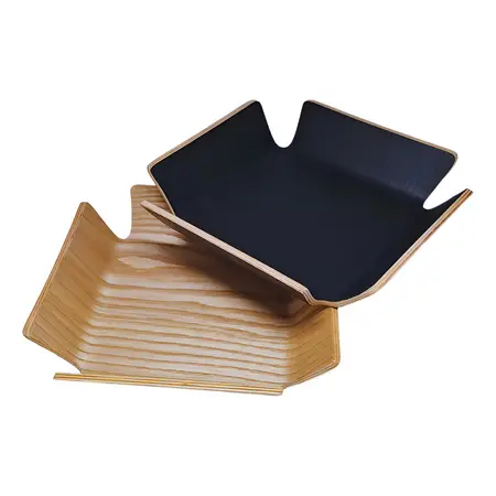 Bandeja Panera Servilletero Multiuso Madera Para Mesa Carol