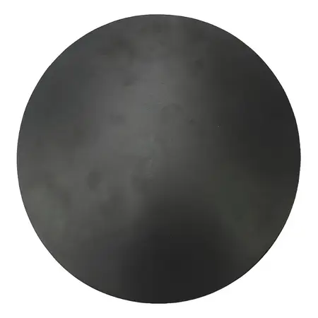 Bandeja Tabla Giratoria Mesa Exhibidora Bambú Madera 40cm Color Negro