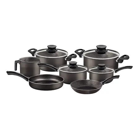 Batería De Cocina Paris 7 Piezas Antiadherente Tramontina