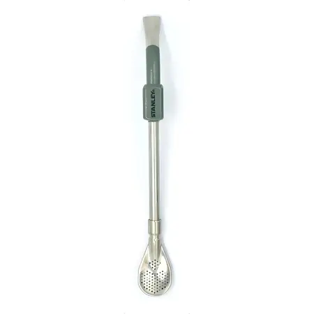 Bombilla Para Mate Spoon Stanley Acero Inoxidable Color Verde