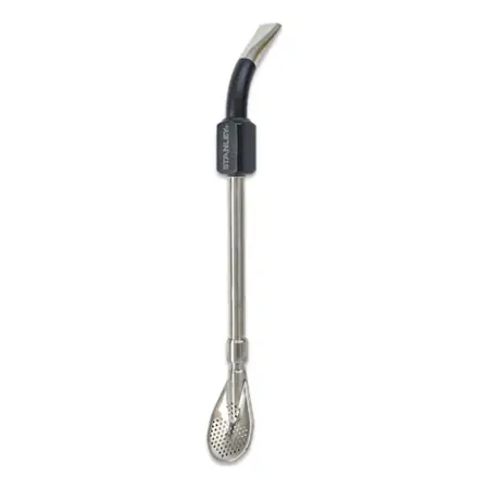 Bombilla Para Mate Stanley Spoon Negro Verde Original X 1 U Negro