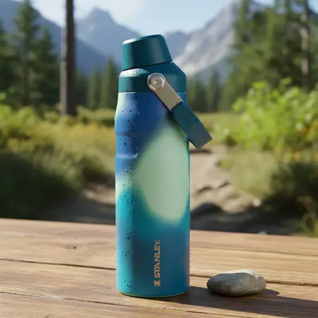 Botella Stanley Aerolight Fast Flow 710ml - New Frequency Color Coastal Teal Motion