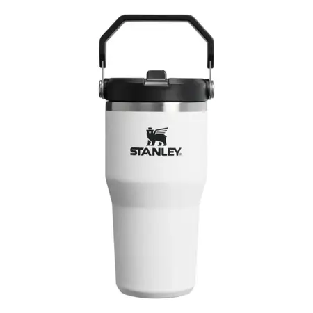 Botella Térmica Stanley Flip Straw 591 Ml Chalk
