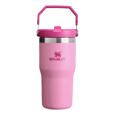 Botella Térmica Stanley Flip Straw 591 Ml Peony