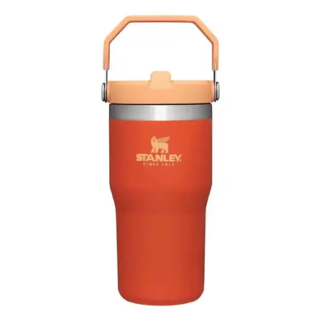 Botella Térmica Stanley Flip Straw 591 Ml Tigerlily