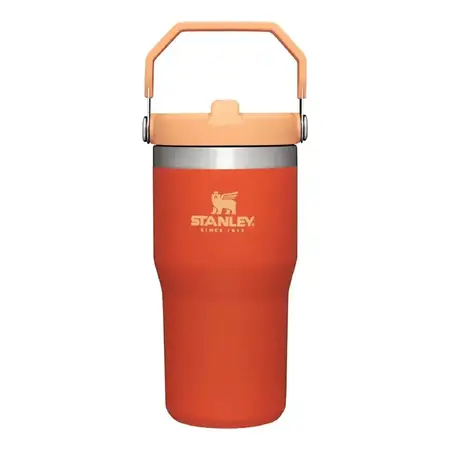 Botella Térmica Stanley Flip Straw 591 Ml Tigerlily