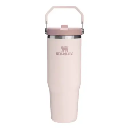 Botella Térmica Stanley Flip Straw 887 Ml Rose quartz