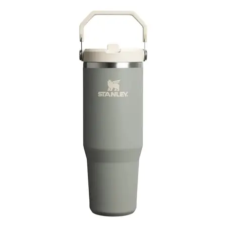 Botella Térmica Stanley Flip Straw 887 Ml Sage grey