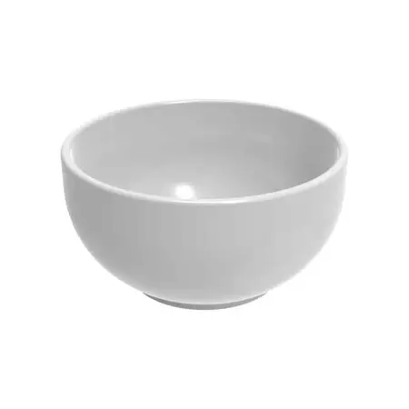 Bowl Bombe Porcelana Blanca 10cm Cerealero Cazuela X1 Uni. Blanco