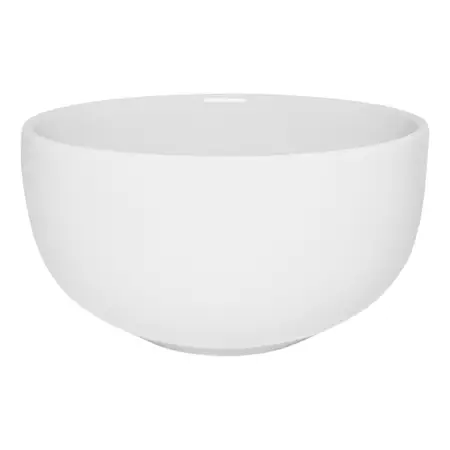 Bowl Ensaladera Tsuji Compotera 18 Cm Porcelana Blanca - Blanco