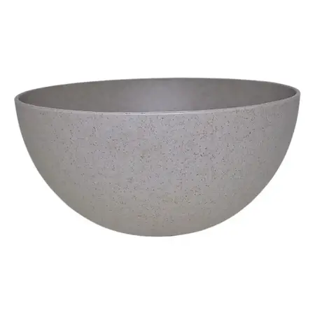 Bowl Plástico Cereales Ensalada Carol Soft Irrompible 17 Cm Gris areia