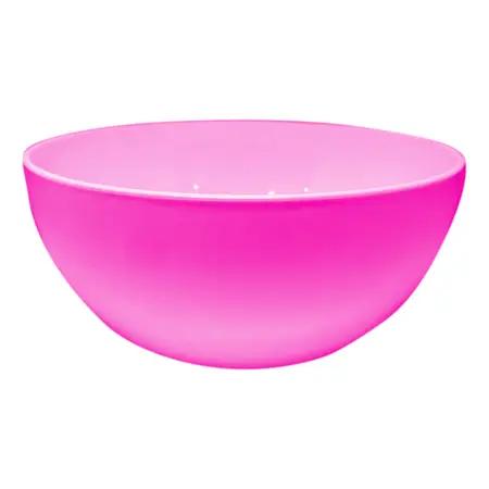 Bowl Plástico Compotera Carol Cereales Snack Postre 11cm Fucsia