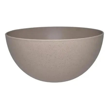 Bowl Plástico Ensaladera Carol Soft Irrompible Colores 23cm Beige Areia