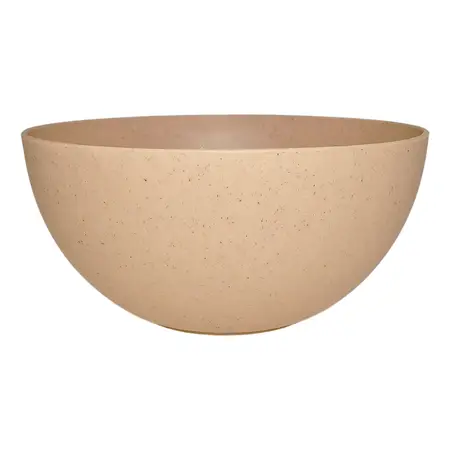 Bowl Plástico Ensaladera Carol Soft Irrompible Colores 23cm Color Damasco Areia