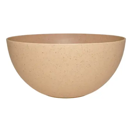 Bowl Plástico Ensaladera Carol Soft Irrompible Colores 23cm Damasco Areia