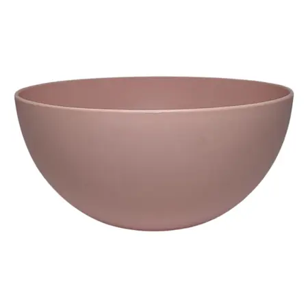 Bowl Plástico Ensaladera Carol Soft Irrompible Colores 23cm Rosa Fusion