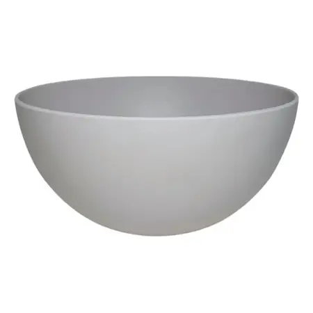 Bowl Plástico Ensaladera Carol Soft Irrompible Colores 23cm Tiza Fusion