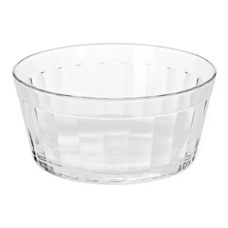 Bowl Recipiente Multiuso Vidrio Nadir Americano 1 Lts S/tapa Transparente