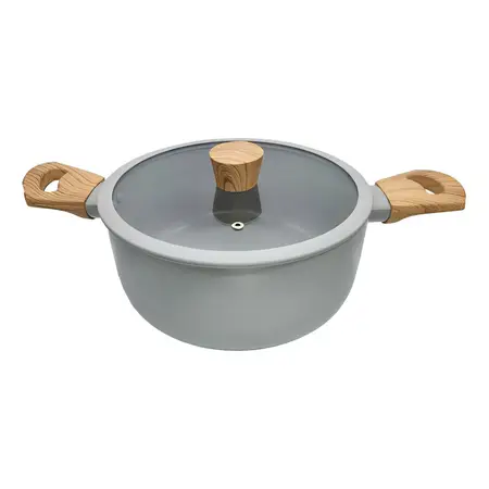 Cacerola Antiadherente Larhaus Scandi Gris 20cm