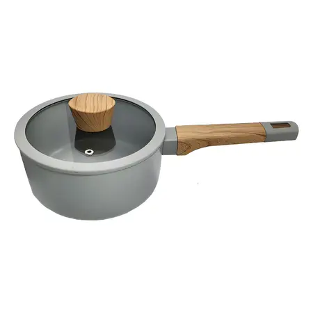 Cacerola C/tapa Larhaus Scandi 18cm Gris