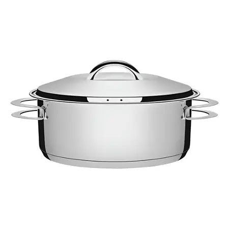 Cacerola Con Asas 62503/160 Tramontina Solar 16cm 1.4 Litros Acero Inoxidable 18/10 Triple Fondo
