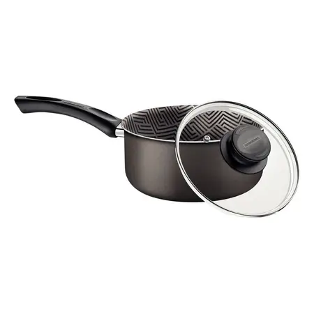 Cacerola Con Mango París Tramontina Antiadherente 16cm 1,5 L Plomo