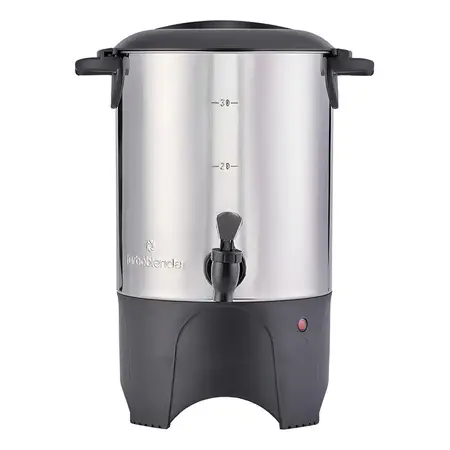 Cafetera Comercial Turboblender 4,5 Litros Para Eventos Color Plateado