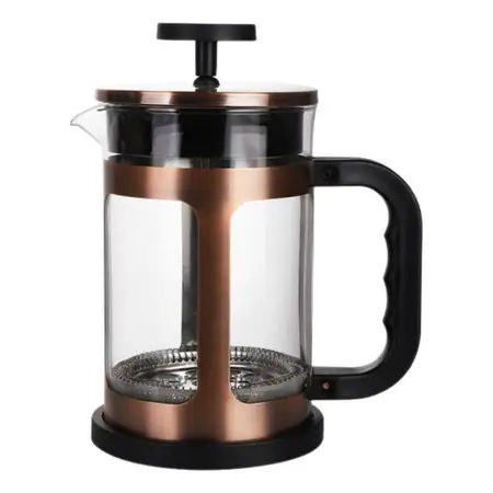 Cafetera Prensa Francesa Émbolo 800 Ml Copper Larhaus Cobre