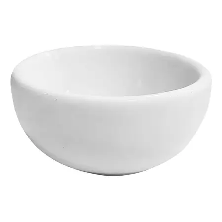 Cazuela Mantequera 6 Cm Porcelana Blanca Condimentos X12 Uni Blanco
