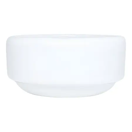 Cazuela Mini Dip Porcelana Blanca Bar 6 Cm X 1 Unidad Color Blanco