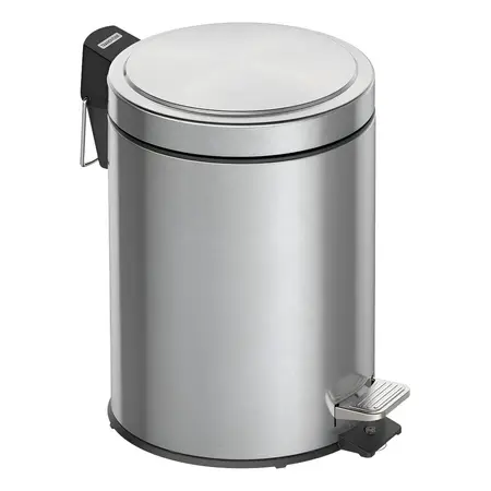 Cesto Tacho Satinado Sb Acero Inoxidable 5 Litros Tramontina