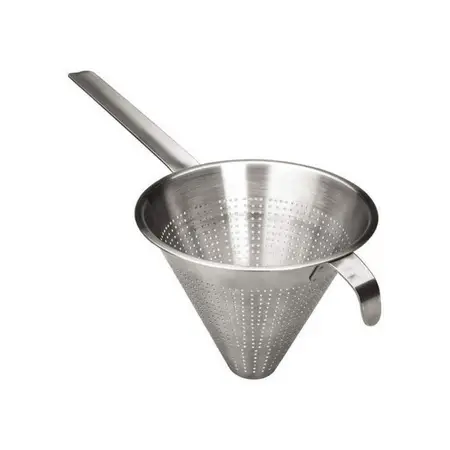 Colador Chino 24cm Gastronomico Arroz Acero Inoxidable Carol Acero