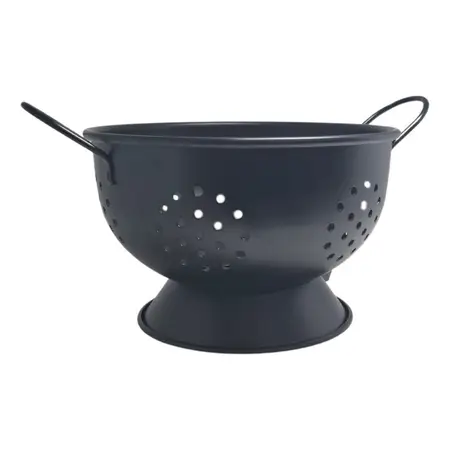 Colador De Pasta 21 Cm Colores Asas Carol Colapasta Carol Negro