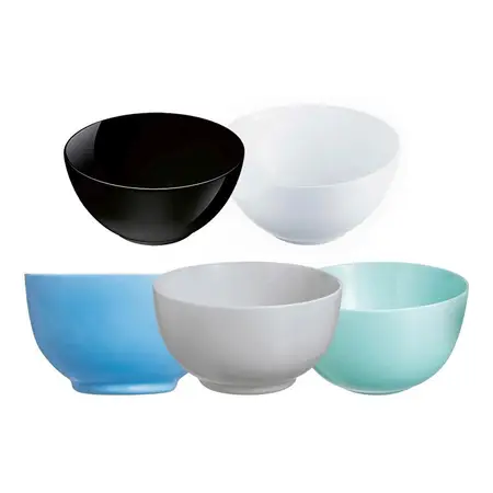 Compotera Bowl 12 Cm Diwali Luminarc Vidrio Templado Colores Blanco