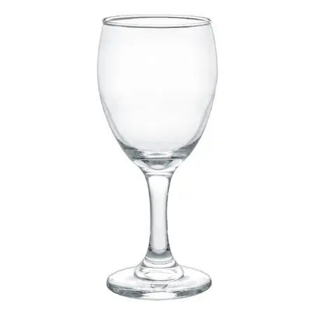 Copa Aragon Agua Vidrio Cristar Importada 297ml X 12 Un Cuo Transparente