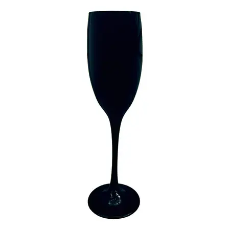 Copa Champagne 190 Ml Barone Color Negro Nadir X 12 Unidades