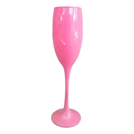 Copa Champagne Nadir Barone Copon Vidrio 190ml X24 Negro Rosa