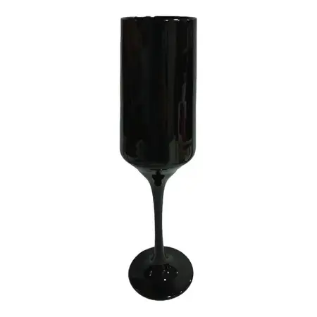 Copa Champagne Nadir Barone Copon Vidrio 190ml X6 Negro BRUNELLO NEGRO