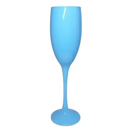 Copa Champagne Nadir Barone Copon Vidrio 190ml X6 Negro Celeste