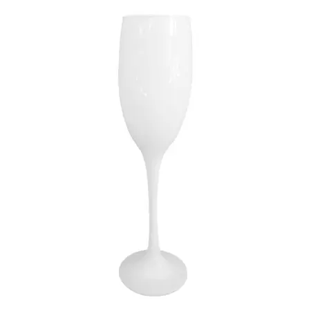 Copa Champagne Vino Nadir Barone Copon Vidrio 190mlx12 Negro Blanco