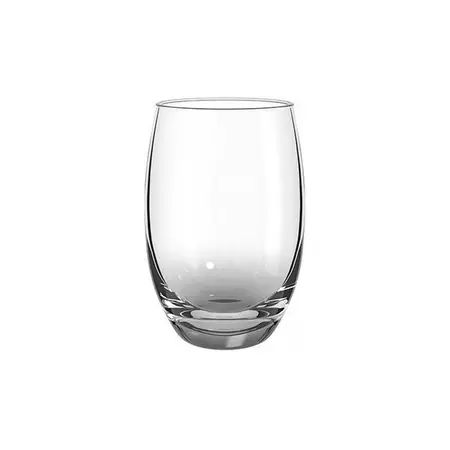 Copa Copon Vaso Vidrio Aruba X 24 Sin Pie 460 Ml Vino Agua Transparente