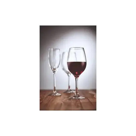 Copa Copon Vino Agua Vidrio Nadir Barone 385ml X 6 Unids Transparente