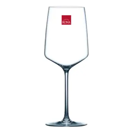 Copa De Vino 400 Ml Cristal Rona Diseño Agua X 1 Unidad Transparente