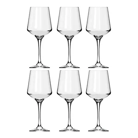 Copa De Vino Brunello Nadir Copón Vidrio 390ml X 6 Unidades Transparente