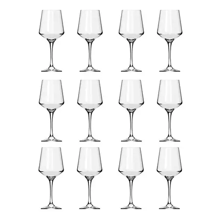 Copa Degustación Brunello 490 Ml Vidrio Vino Nadir X12 Cuo. Transparente