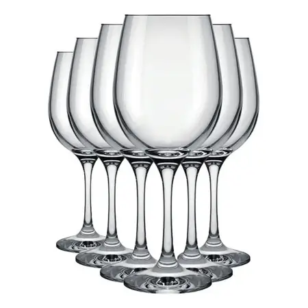 Copa Degustacion Nadir Barone Copon Vino 600ml X6 Uni Full Transparente